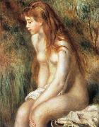 Young Girl Bathing Pierre Renoir